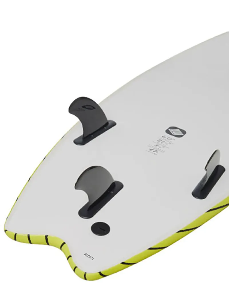Ocean and Earth Ezi-Rider Softboard 7ft6inch 64L Lime-3